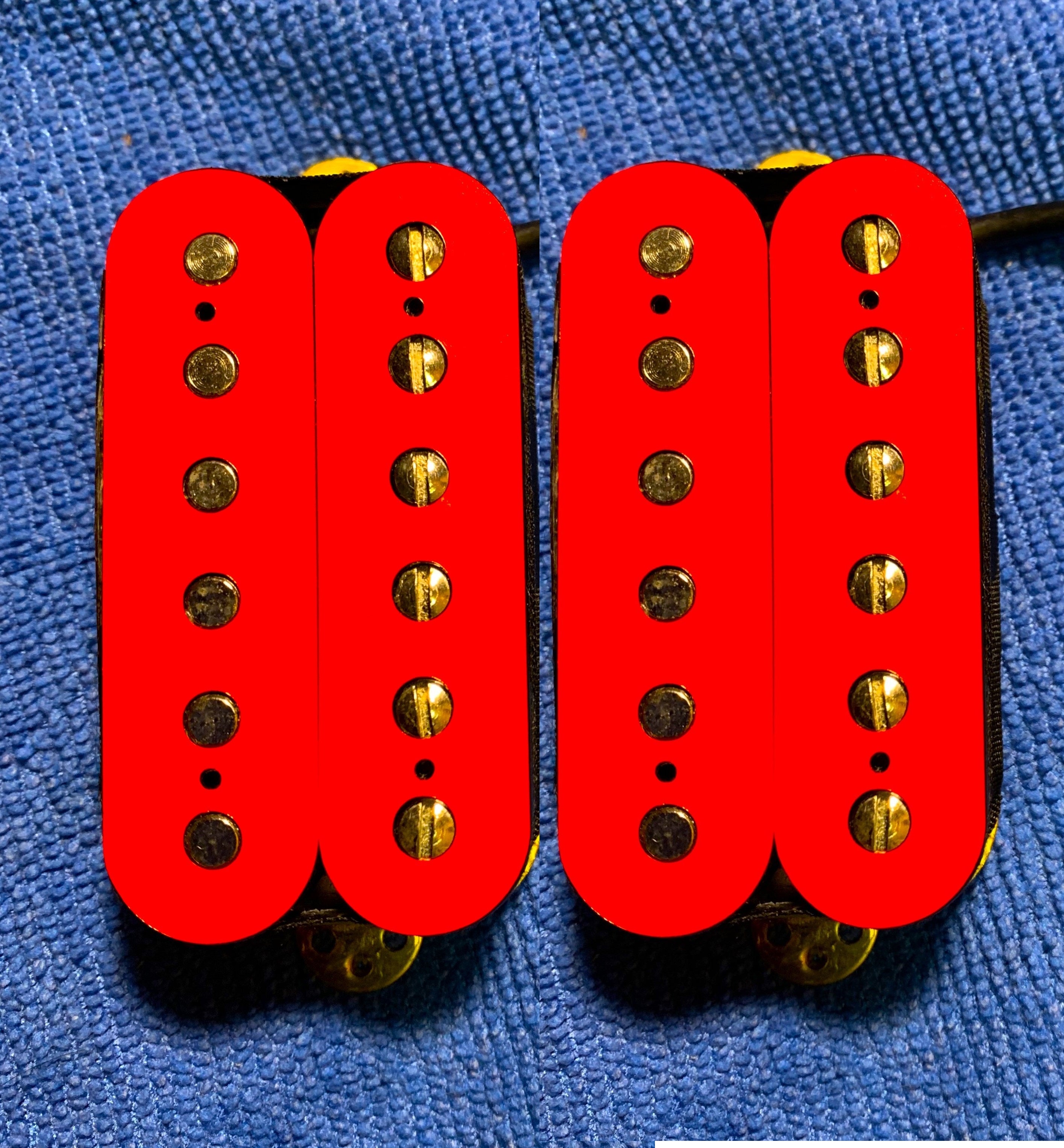 4PCS Direct mount EVH Wolfgang humbuckers with Alnico 2 Vinyl