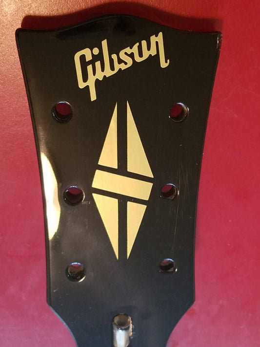Epiphone To Gibson Headstock Logo VINYL Decal Conversion Kit, Split Diamond, 6 Colors MADE IN USA